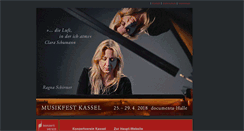 Desktop Screenshot of konzertverein-kassel.de